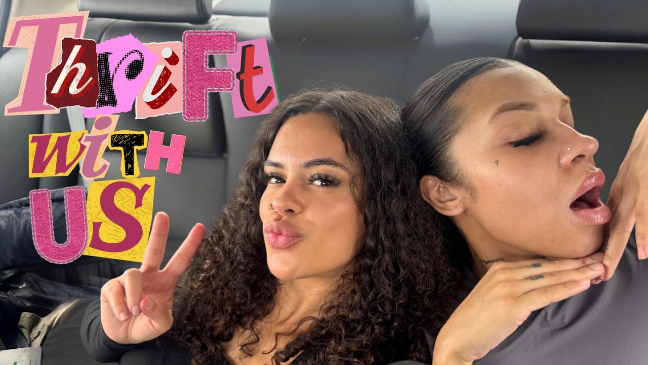thrifting with crazy friends