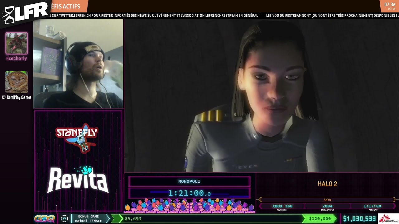 Halo 2 en 1:21:00 (Any%) [SGDQ2021]