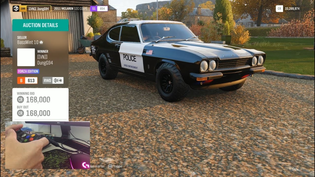 Forza Horizon 4 Auction House Sniping Ford Capri FE