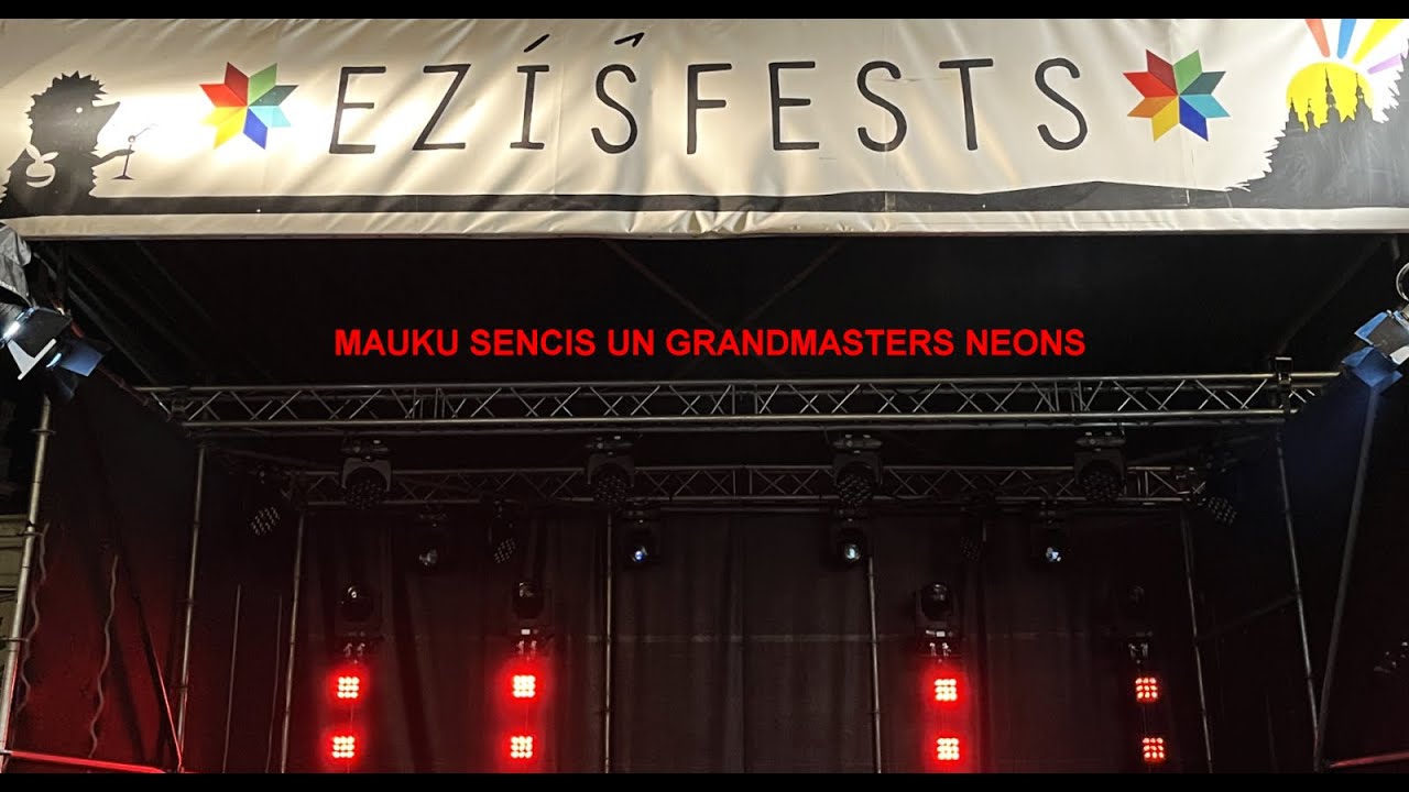 MAUKU SENCIS UN GRANDMASTERS NEONS - Es Tikai Gribu Tevi Izģērbt, 24.08.2024.
