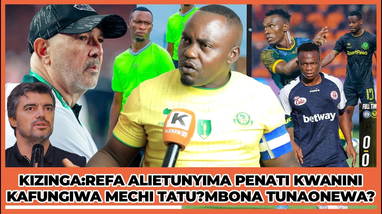 KIZINGA:REFA ALIYETUNYIMAPENATI KWANINI KAFUNGIWA MECHI TATU?TUNALALAMIKA TUNAHOJA,MLISEMA SIO NINI?