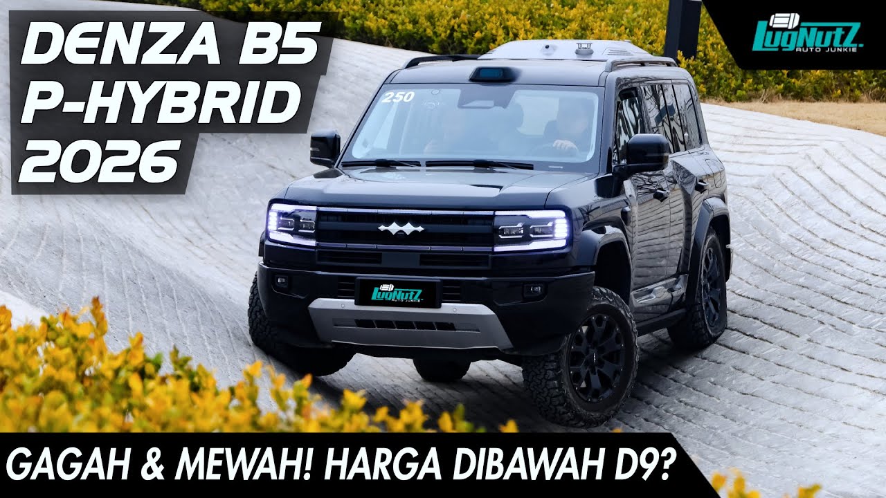 Mau NAIK KELAS Dari Pajero? Ini Udah TIBA DI 🇮🇩! SUV Offroad Mewah BYD Denza B5 Harganya Dibawah D9?
