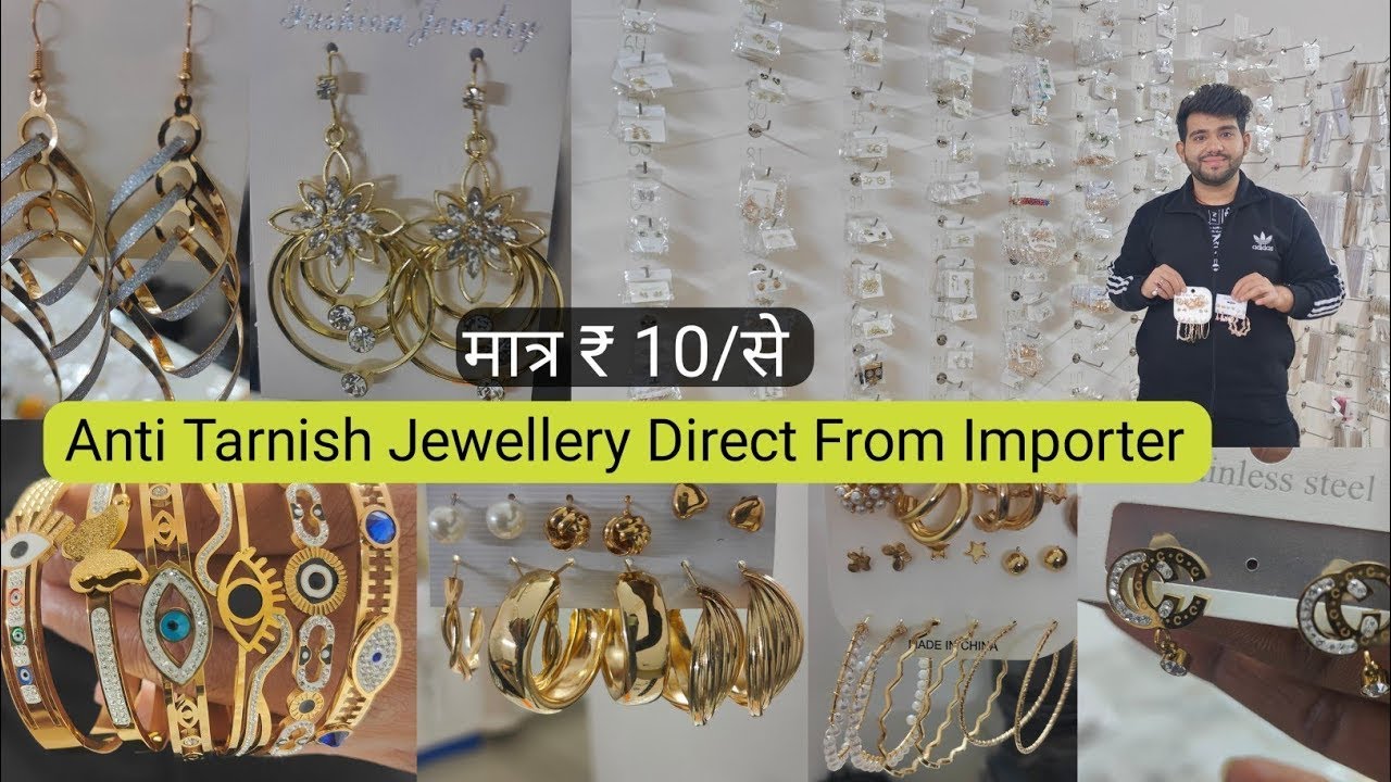 Korean Fashion Jewellery Direct From Importer | Anti tarnish Jewellery Wholesale Market in Delhi