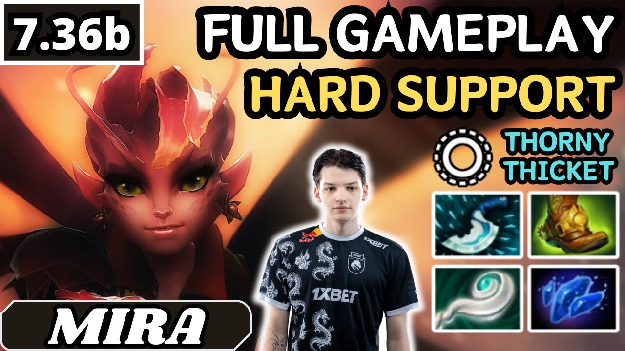 7.36b - Mira DARK WILLOW Hard Support Gameplay 27 ASSISTS - Dota 2 Full Match Gameplay