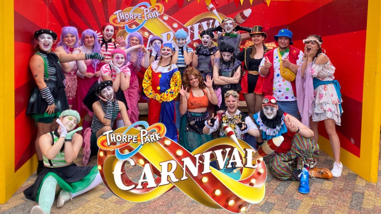 Thorpe Park Carnival Vlog Opening Weekend 22nd July 2023