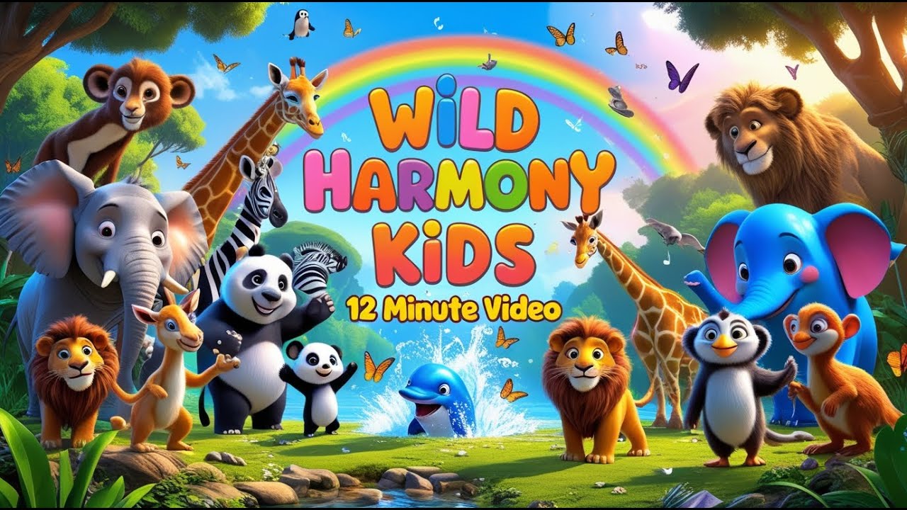 🎶Wild Harmony Kids 10 - 13 minute video💖