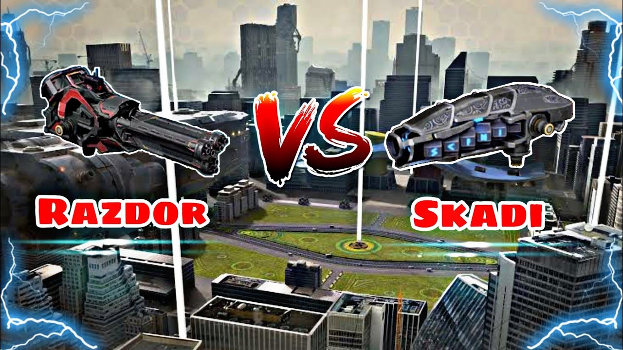 Razdor VS Skadi Comparison in  |War Robots|
