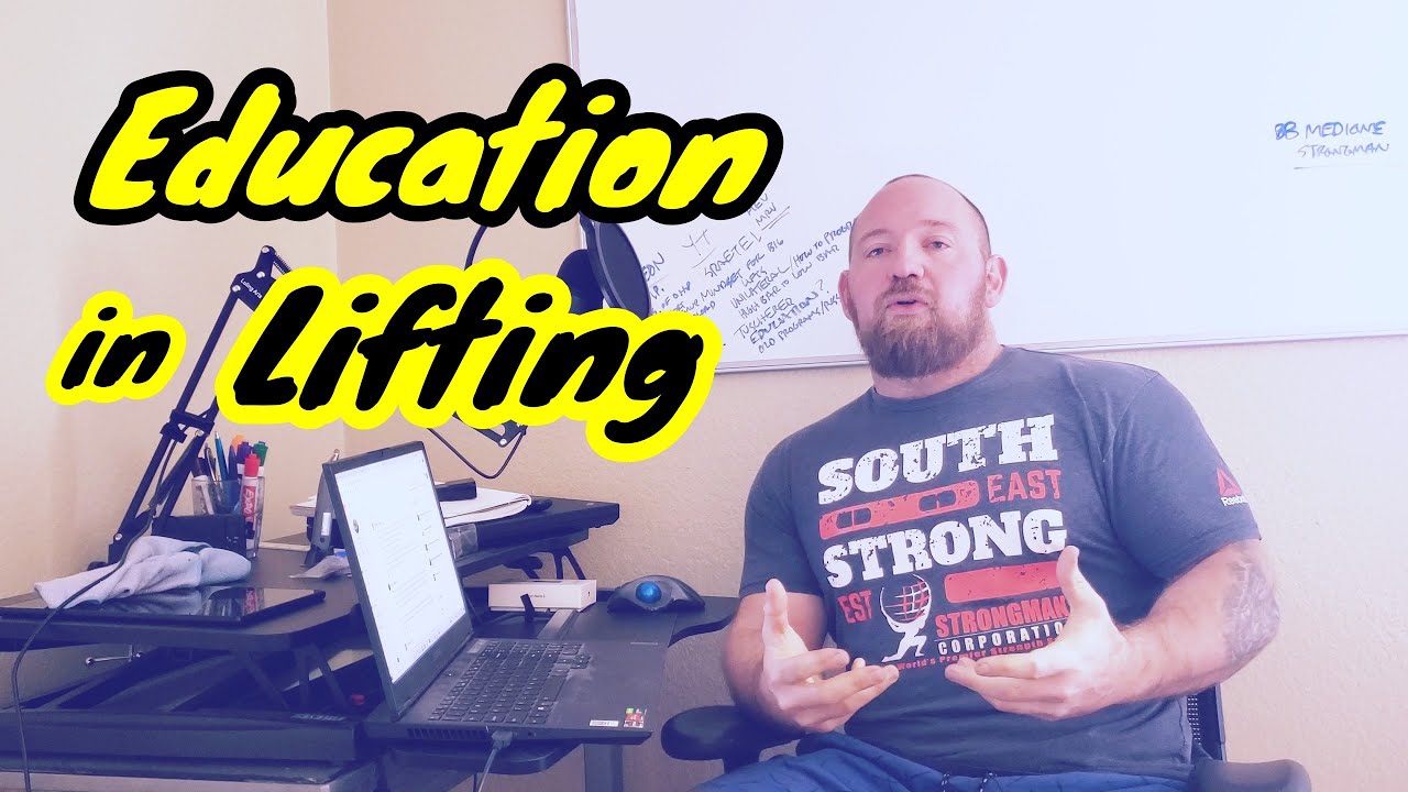 Education and Lifting - Certifications, University and Good Old Fashioned Trial and Error