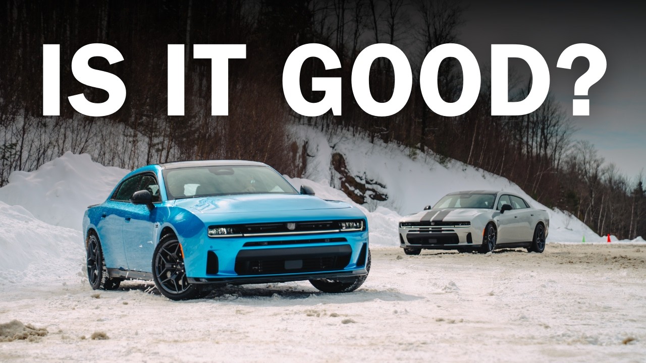 Мы прокатились на Dodge Charger 2026 года по снегу | Автомобильные новости