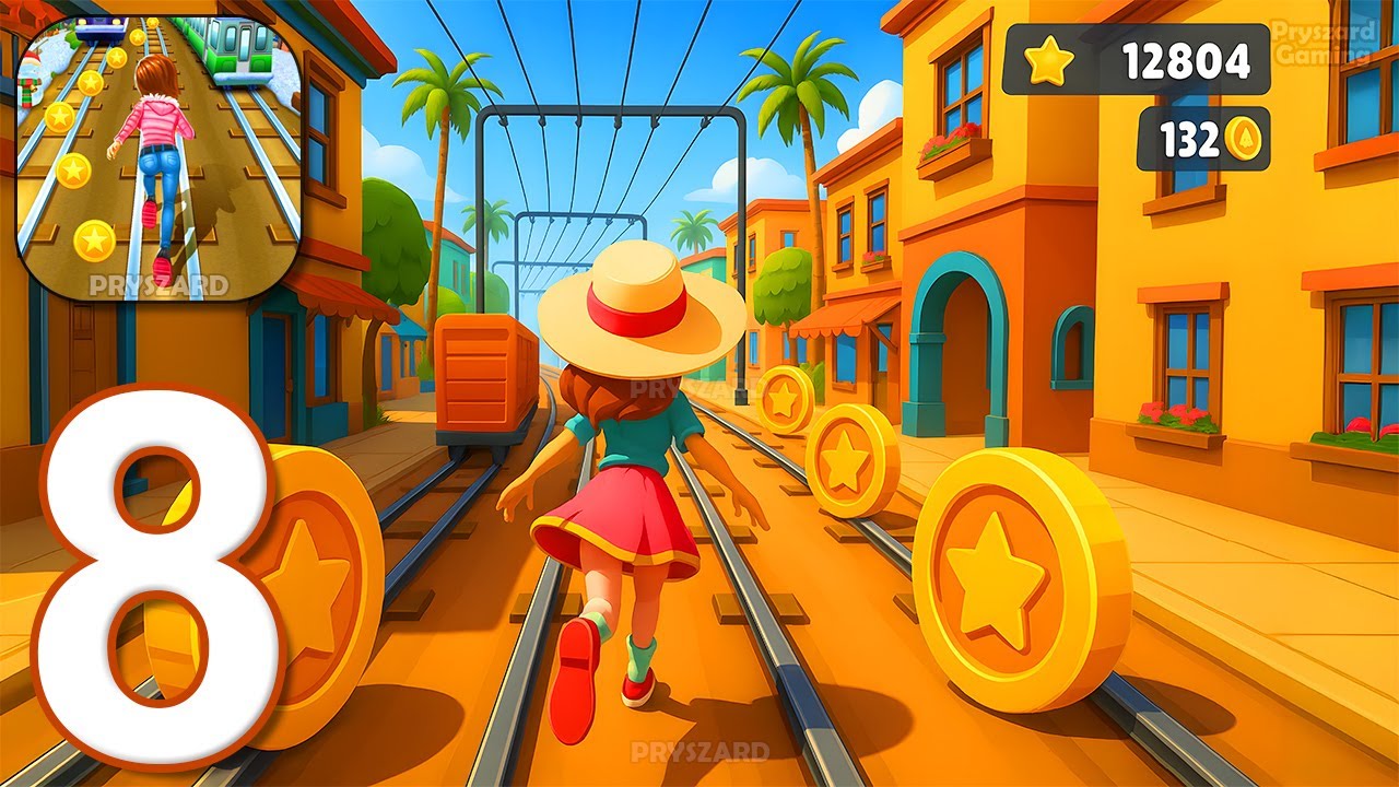 Subway Princess Runner - Gameplay Walkthrough Part 8 - Princess Subway Surfers (iOS, Android)