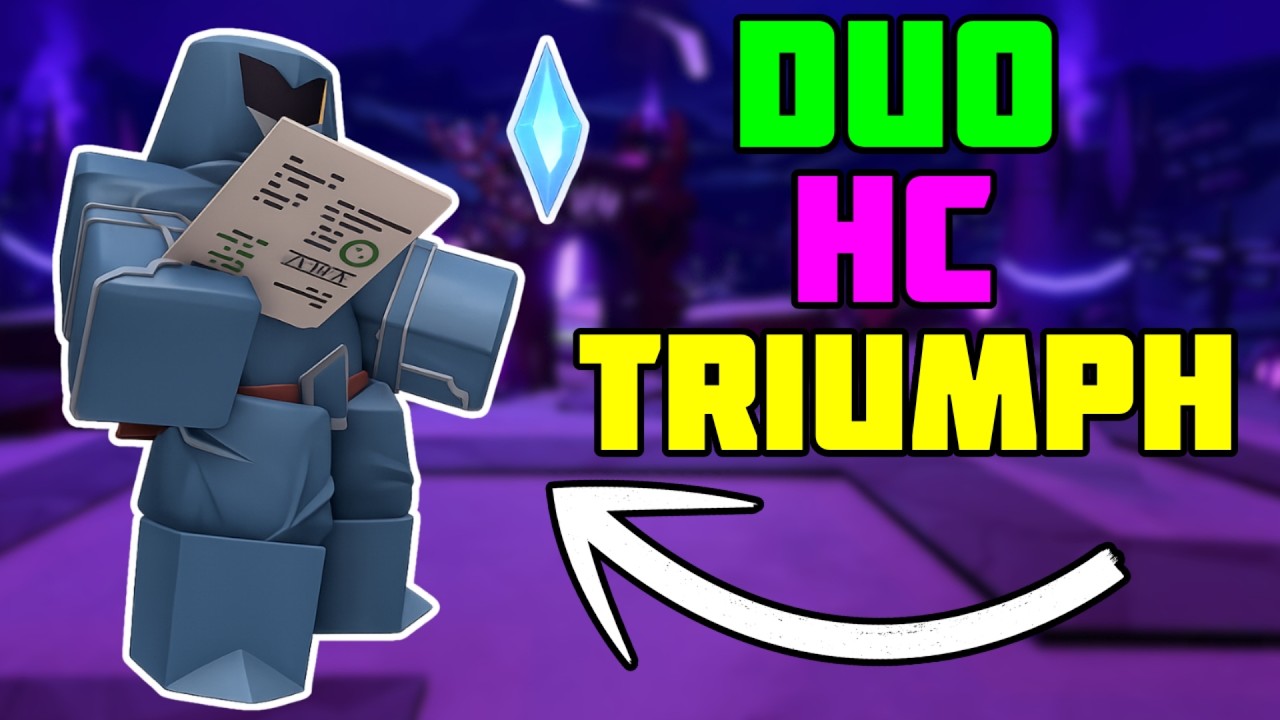 Duo Triumph Hardcore Rework с Accelerator + Лёгкая победа | TDS Tower Defense Simulator