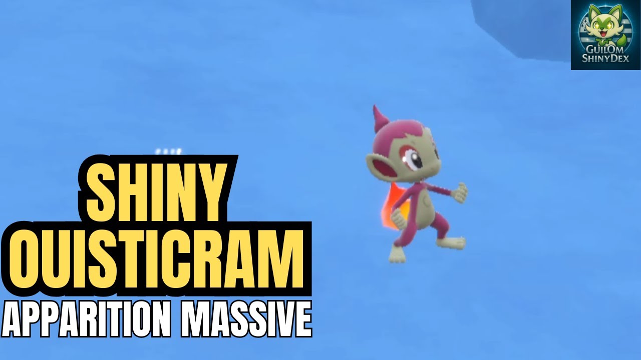 Shiny Ouisticram ✨ Pok&eacute;mon &Eacute;carlate & Violet | GuilOm ShinyDex