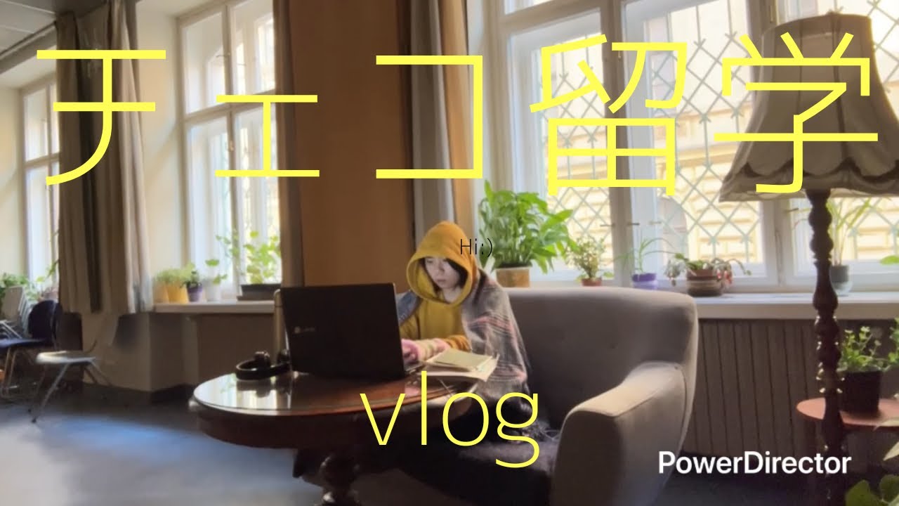 vlog撮ろうとして全然vlogっぽくならなかったチェコ留学生の動画