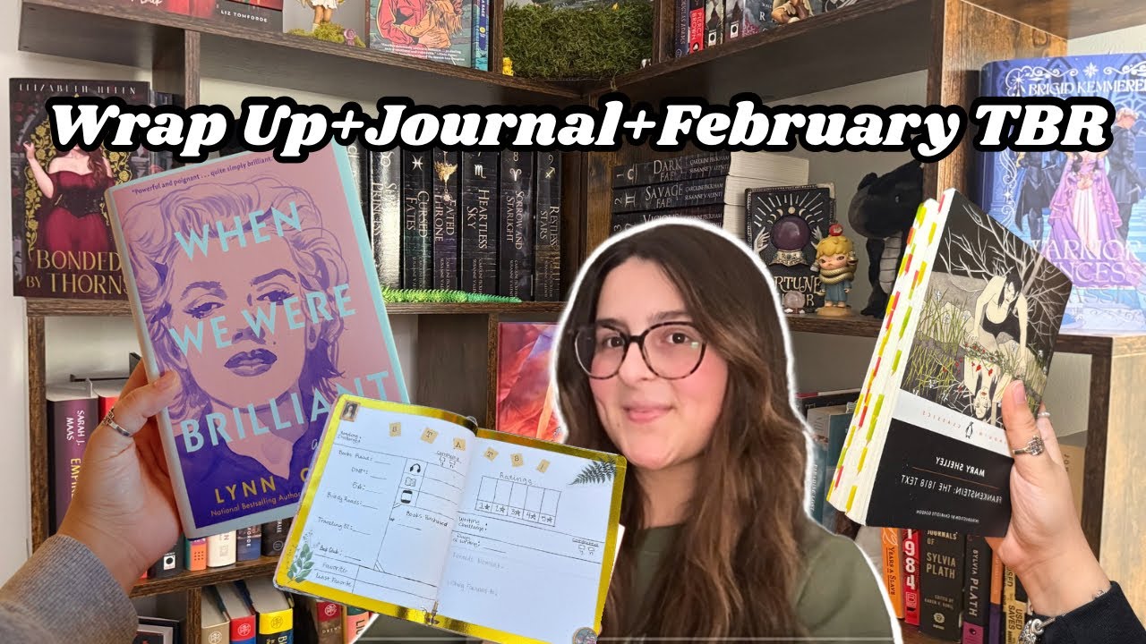 January Recap + Journal Tour + February TBR