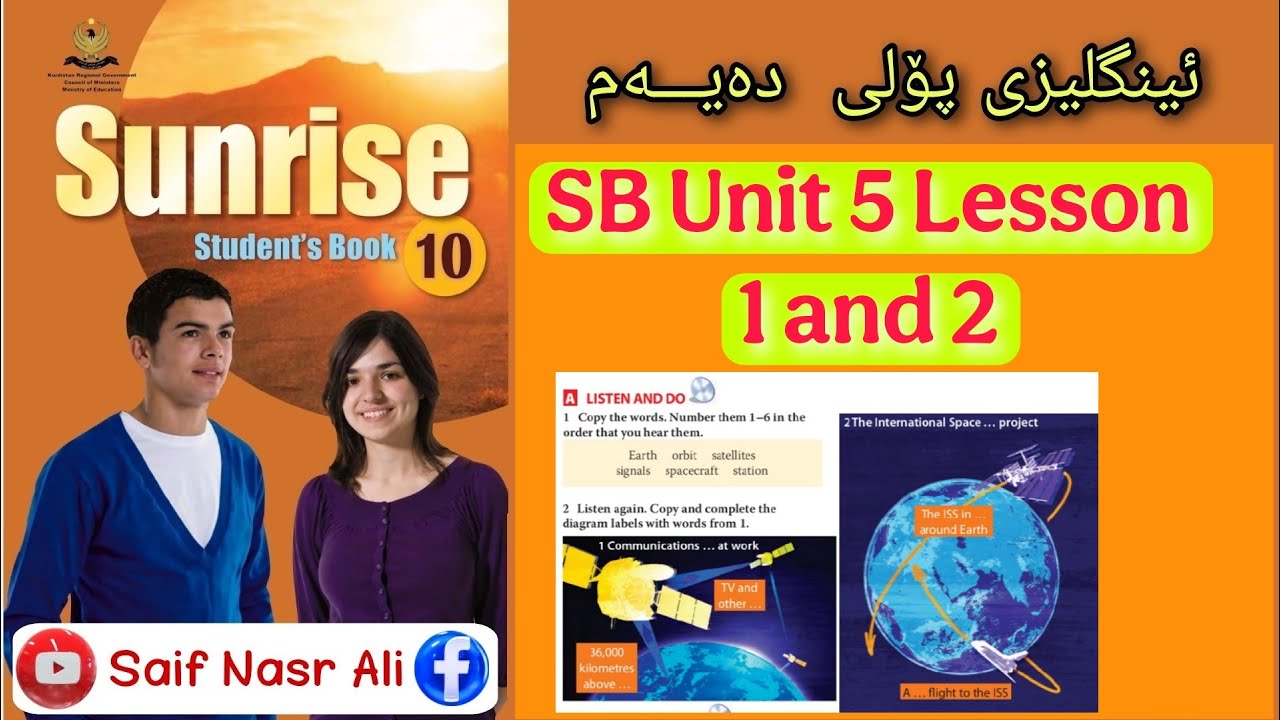 Sunrise 10 SB Unit 5 Урок 1 и 2 Английский класс