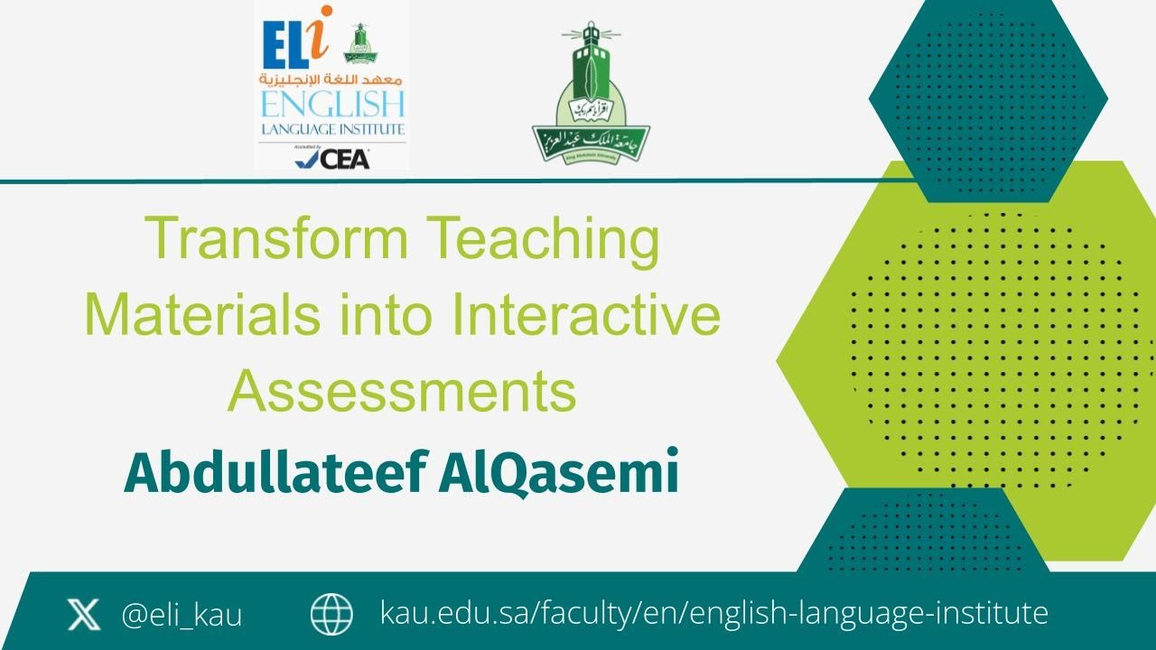 Transform Teaching Materials into Interactive Assessments