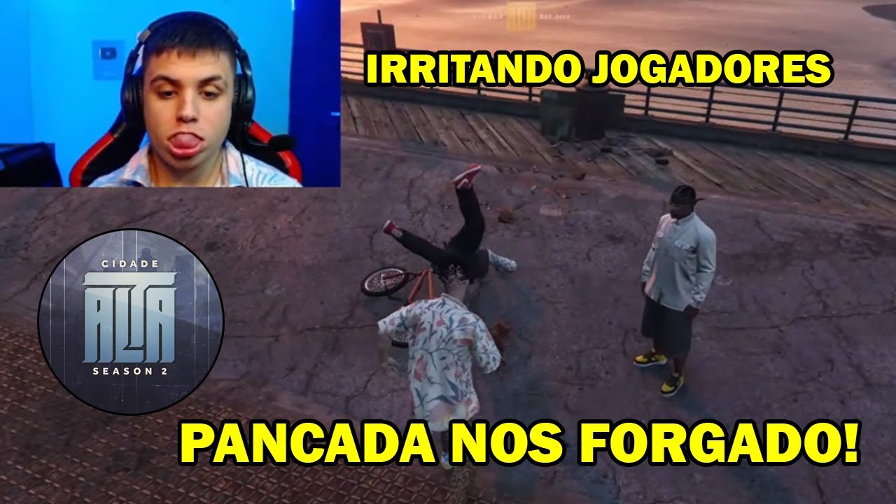 QUANDO O PAULINHO O LOKO ERA DESCONHECIDO NO CIDADE ALTA (IRRITANDO JOGADORES NO CDA)