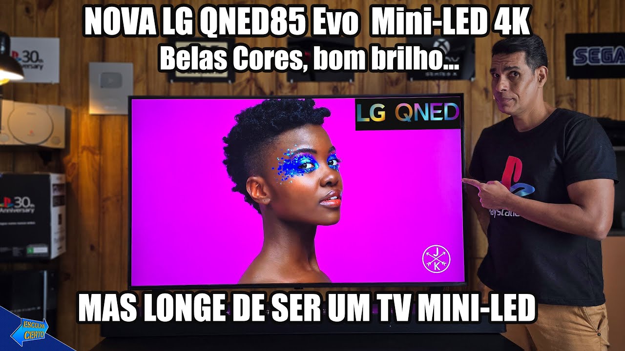 Comprei o LG QNED85 Mini-LED e Não era o que eu esperava! Veja o que aconteceu!
