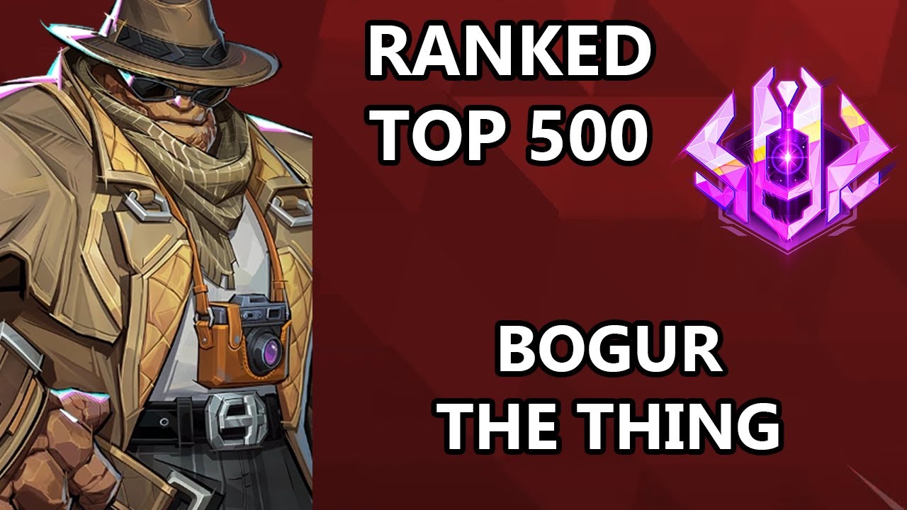 Bogur The Thing (Night Midtown) Ranked TOP 500 | Marvel Rivals POV