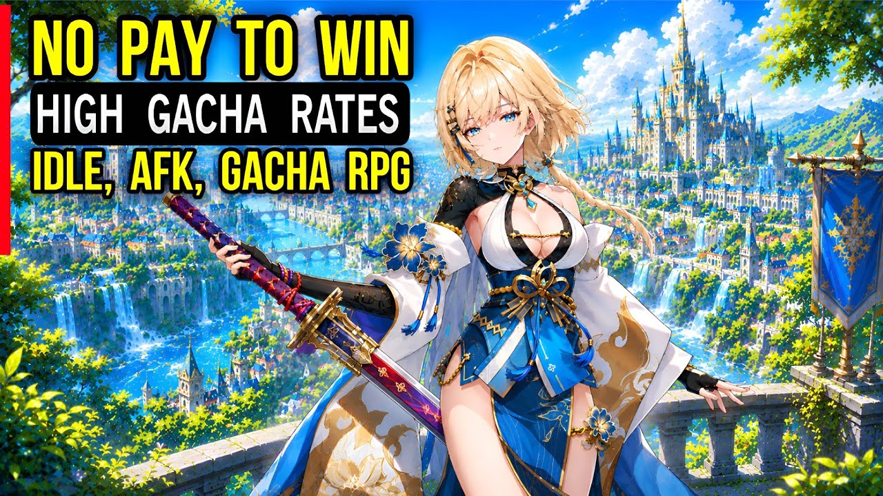 Топ-12 гача-игр с высокими шансами выпадения (без Pay-to-Win) GACHA GAME RPG, idle AFK