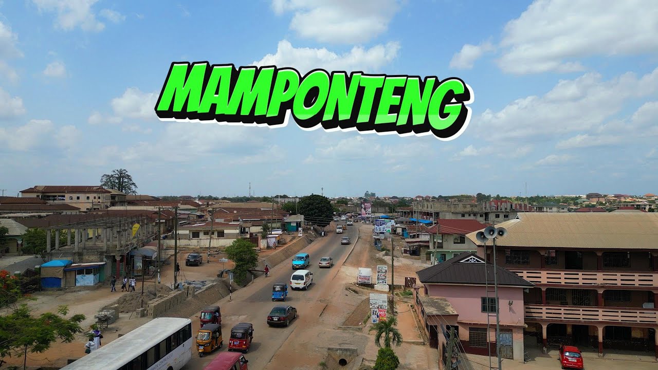 This Is MAMPONTENG, The Municipal District Capital Of KWABRE in KUMASI. #viral #art #wow #Kumasi