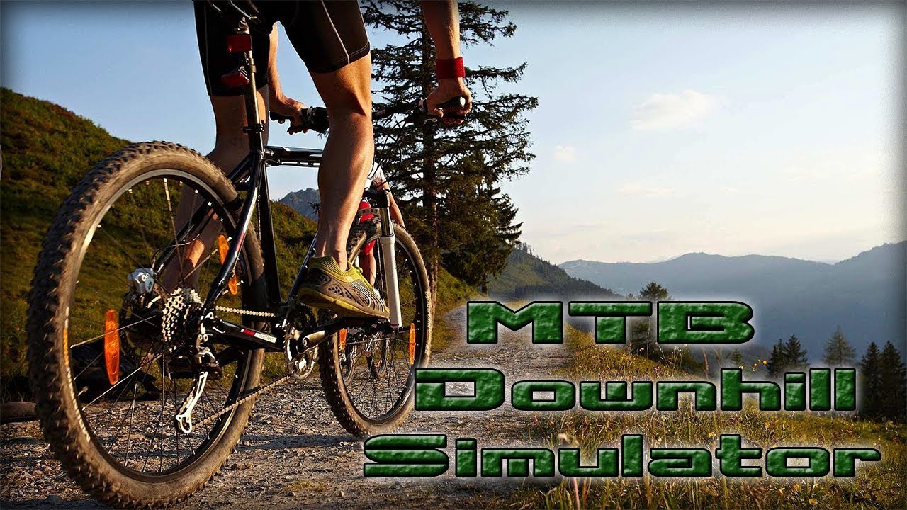 MTB Downhill Simulator/ покатушки по лесу)))