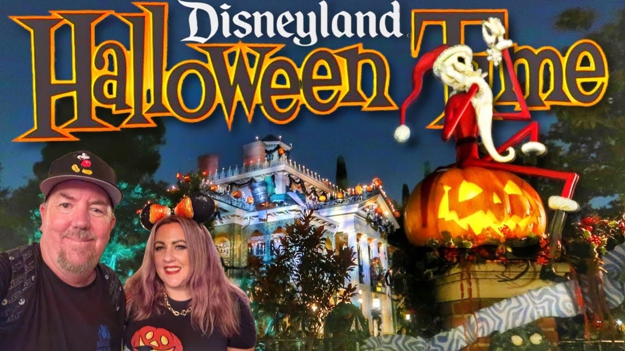 Disneyland Halloweentime AT NIGHT! New Churro, Decorations, HM Holiday Lights, Halloween Tree + More
