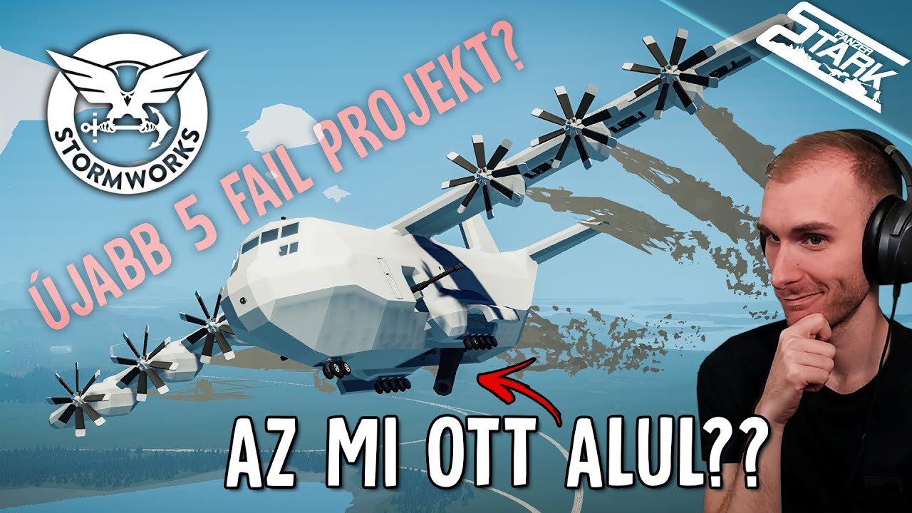 Stormworks B&R - 45.Rész (Újabb 5 FÉLBEMARADT Építményem, Amit Most Megmutatok!) - Stark