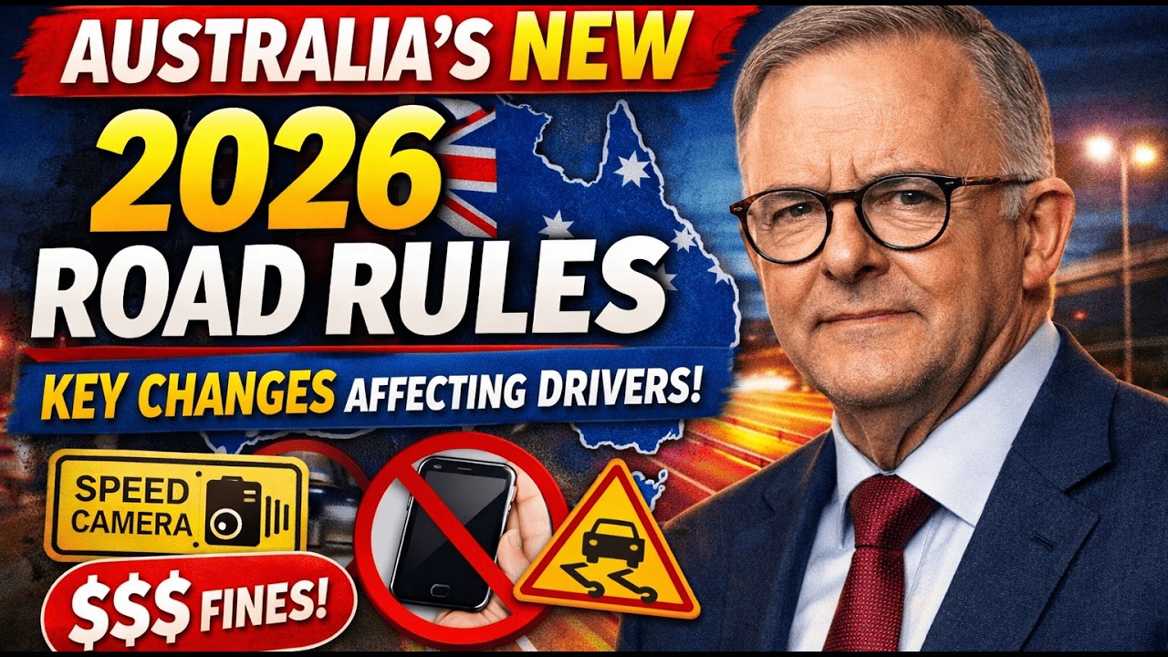Australia’s NEW 2026 Road Rules EXPLAINED  Big Fines, Demerit Changes & What Every Driver Must Know!