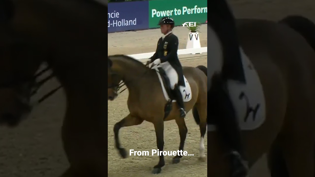 Difficulty level 100.. IsabelI Werth blows our mind 🤯