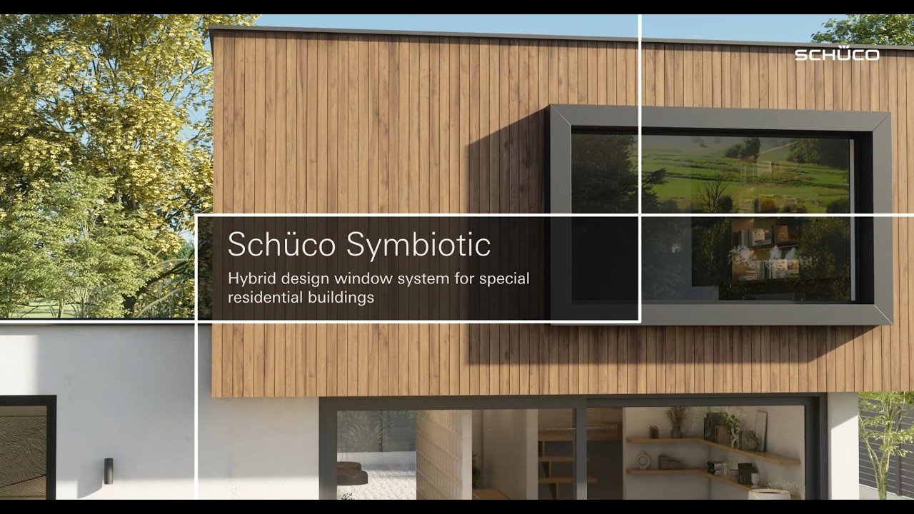 Schüco Symbiotic design window system | Schüco