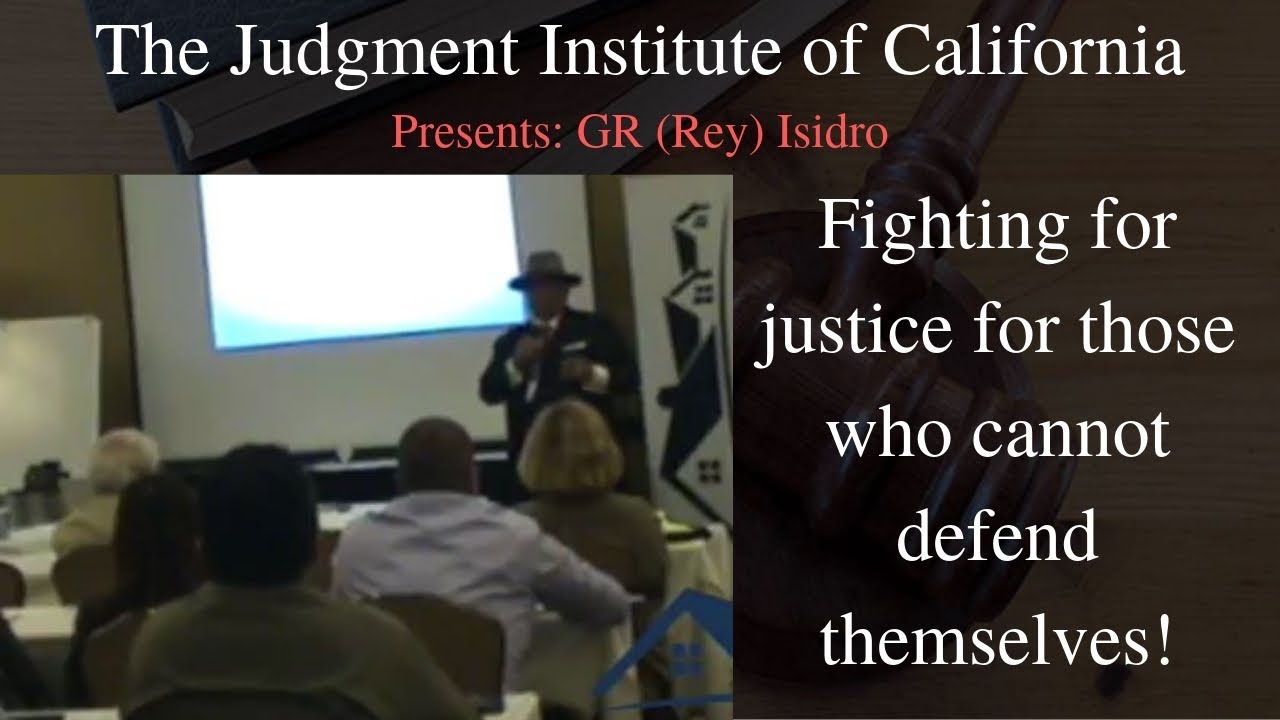 Judgment Enforcement: fighting for those who cannot defend themselves