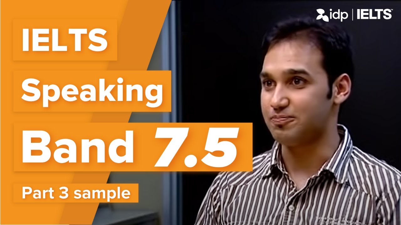 Band 7.5 | IELTS Speaking test sample – Part 1 (Aashish)