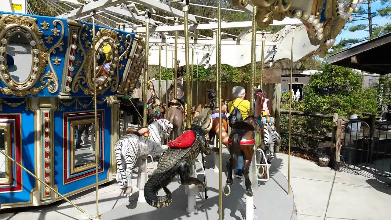 Gabby at the Knoxville Zoo carousel 3/21/15