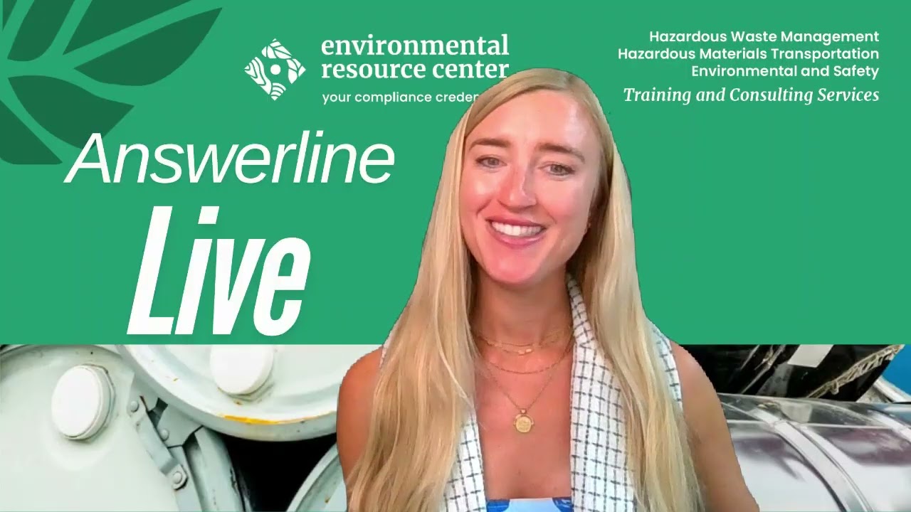 Answerline Live: Mixing two different P- or U-listed RCRA hazardous wastes