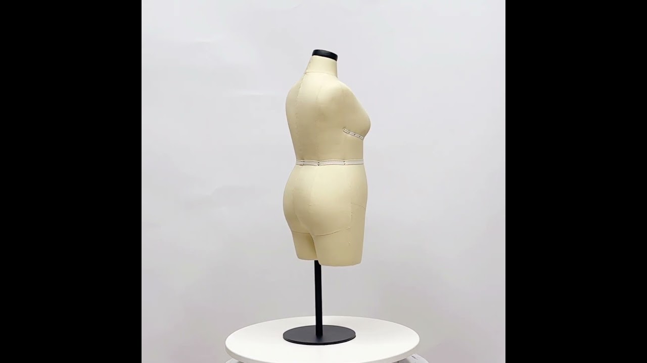 DE-LIANG Half Scale Dress Form,Miniature Sewing Half Size Mannequin,Size 20 #mannequin #diy #sewing