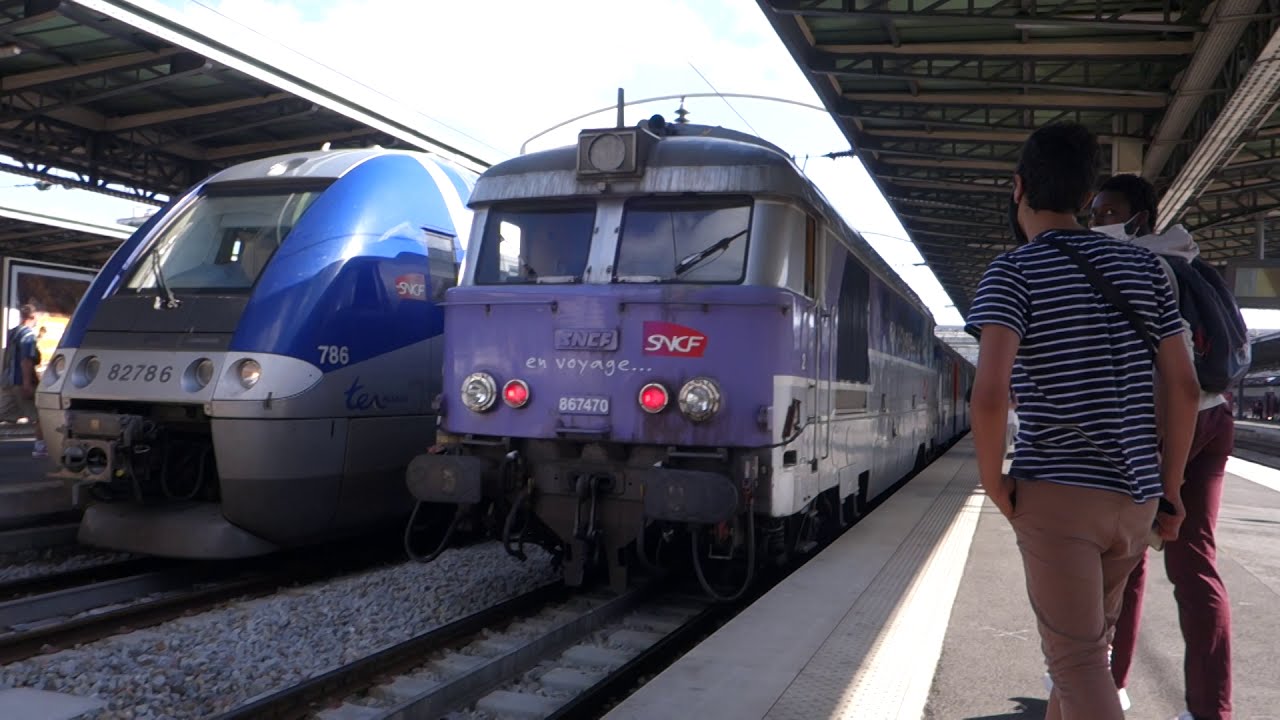 [Derniers jours] Trajet en loco Diesel 1969 BB67400 RIB Paris à Crouy-sur-Ourcq - Ligne P Transilien