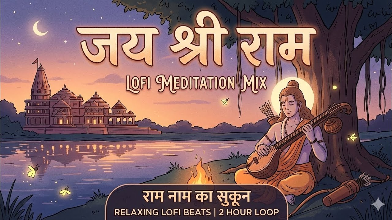 Meditation mix Lofi 🙏जय श्री राम🙏 राम नाम का सुकून 