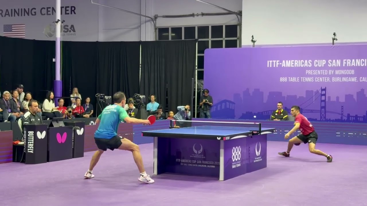 2026 ITTF-Americas Cup San Francisco | MS Final | Hugo Calderano VS Kanak Jha