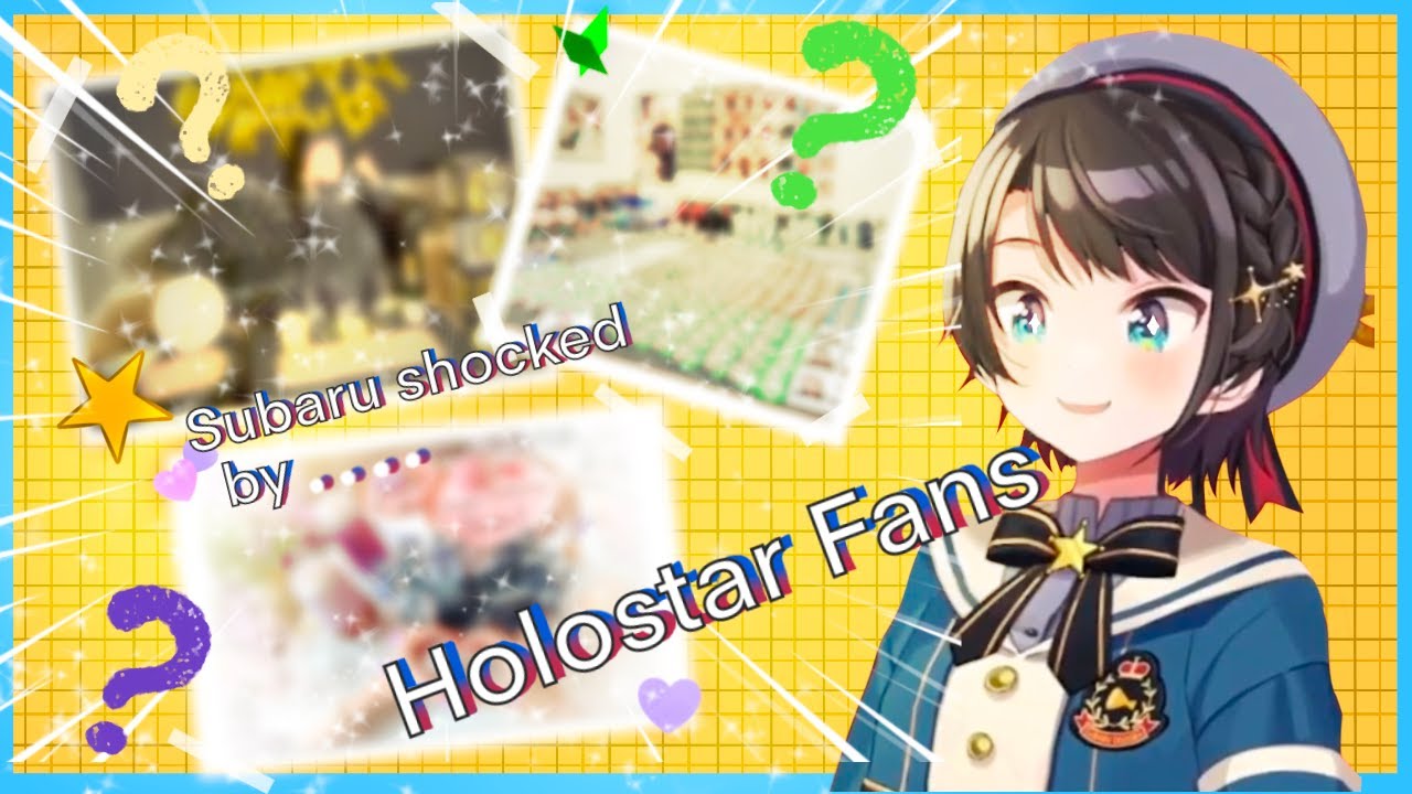 Subaru LOVES these Holostar fan's merch altars! [Hololive JP] (Eng subs)
