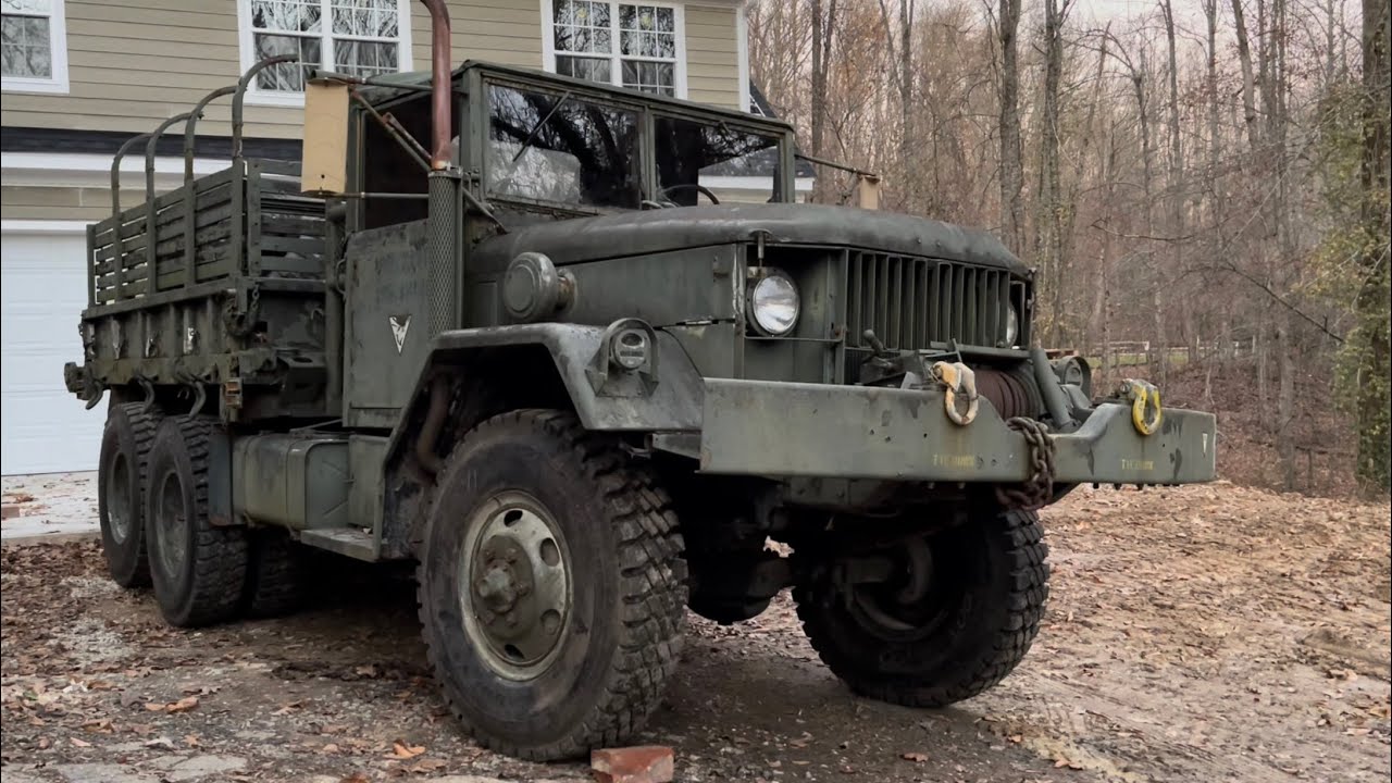 Episode 4: Installing 11:00R20 G177 Goodyear tires on the M756A2 pipeline truck!