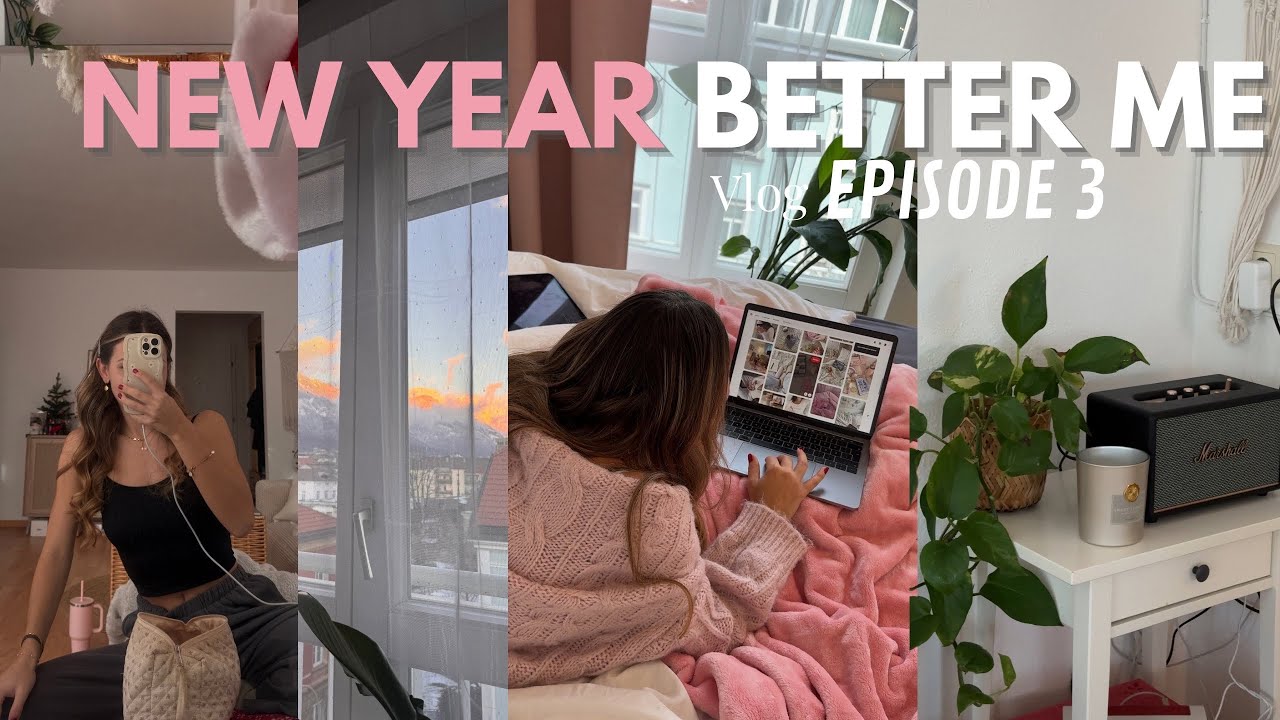 EP.3 💌 Weekly Vlog | Wohnung dekorieren VISION BOARD, Jahresvorsätze, neue Rezepte & Reiseplanung