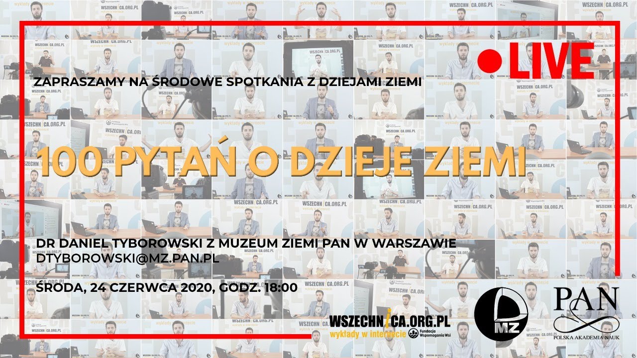 100 pytań o Dzieje Ziemi / Dr Daniel Tyborowski
