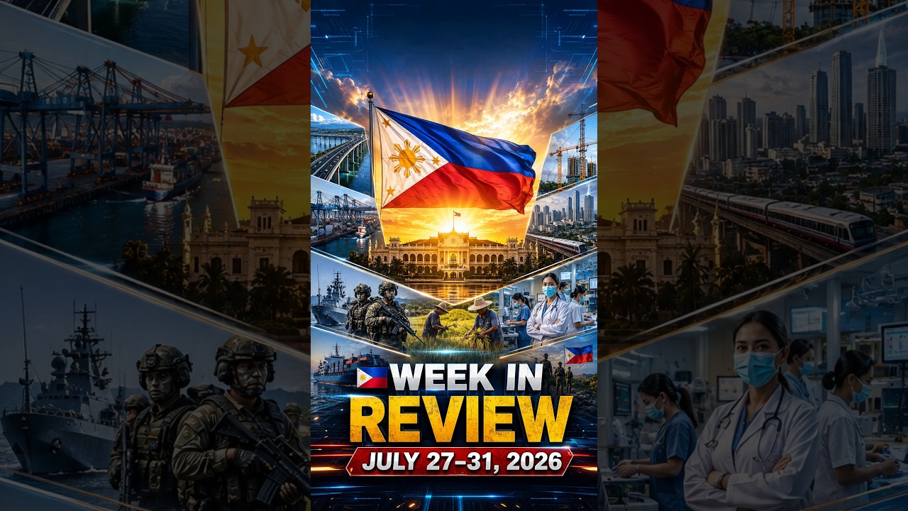 Serving the Nation: Week in Review | July 27&ndash;31, 2026 | Top Philippine Government Updates This Week