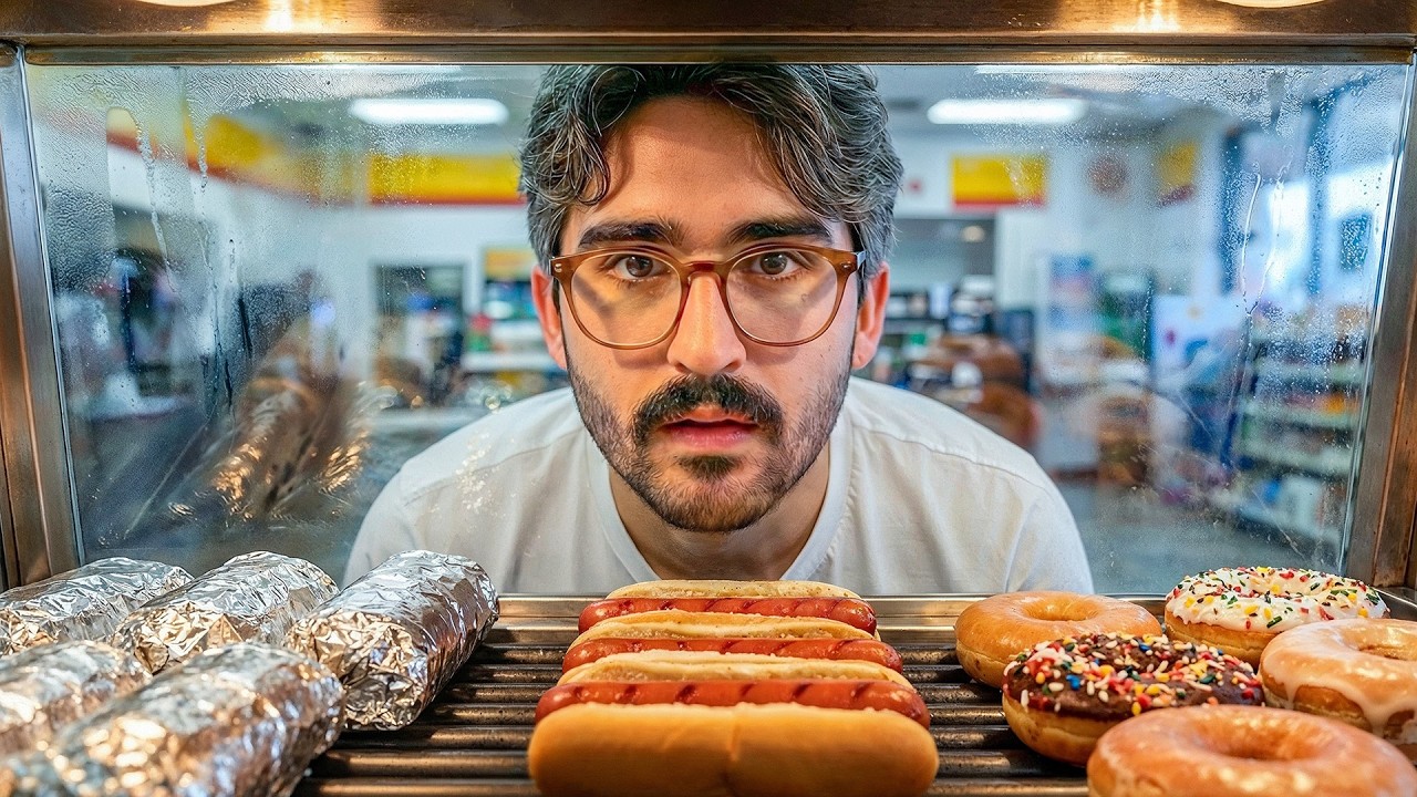 I Survived On Gas Station Food for 50 Hours