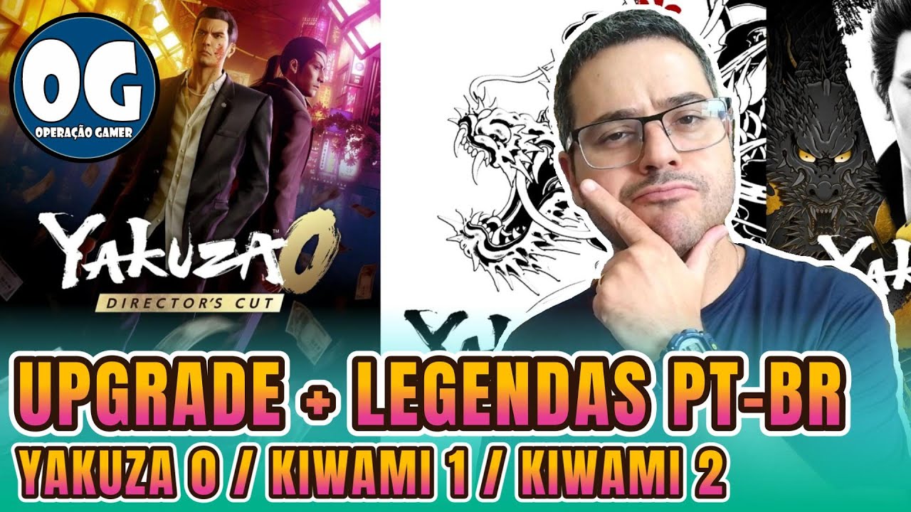 YAKUZA Melhorado com Legendas PT-BR: Pacote de UPGRADE
