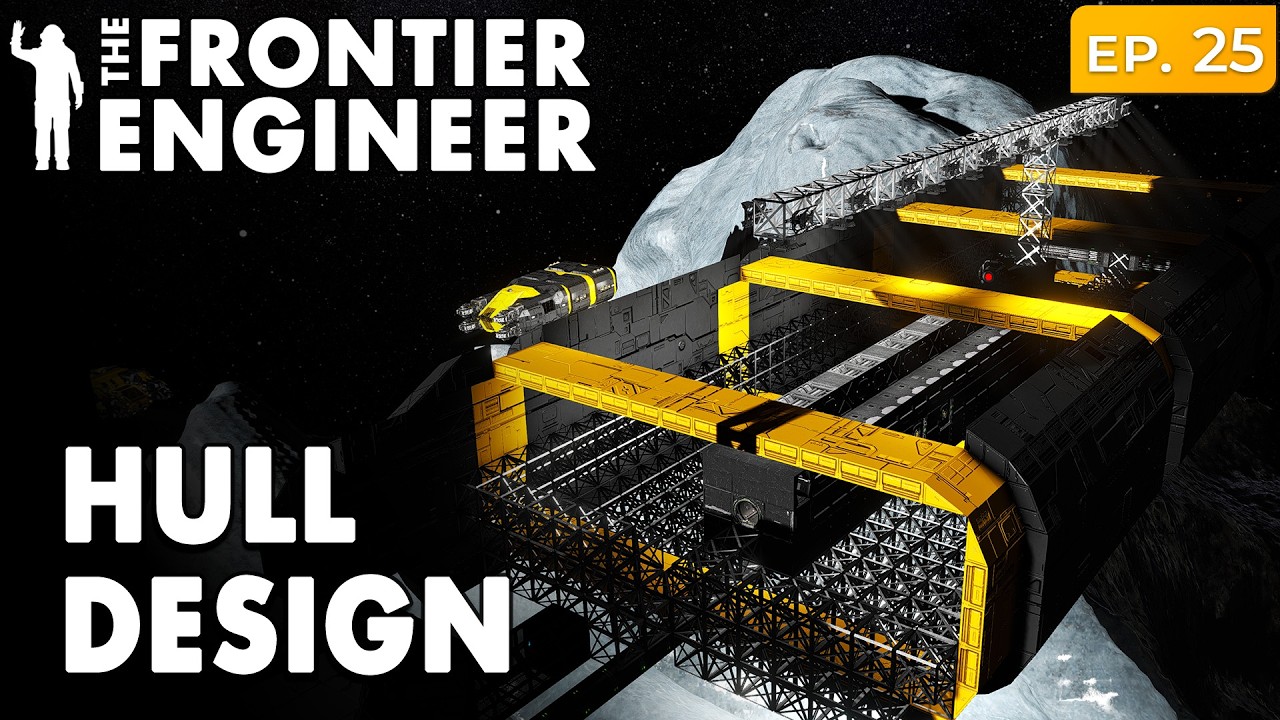 🔴 More Work on the Jumpship | Space Engineers – The Frontier Engineer (Ep. 25)