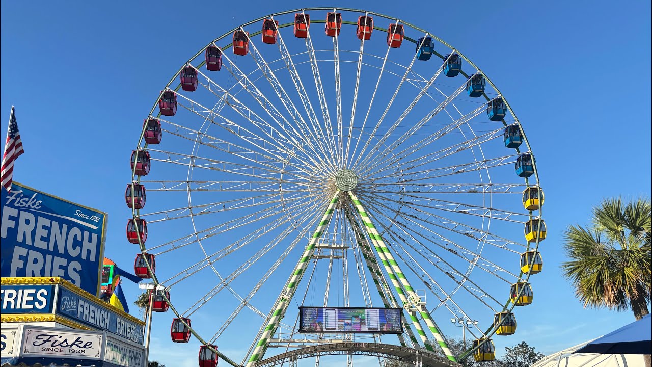 Florida State Fair 2025 #fair Wade Shows Tampa Florida #carnival