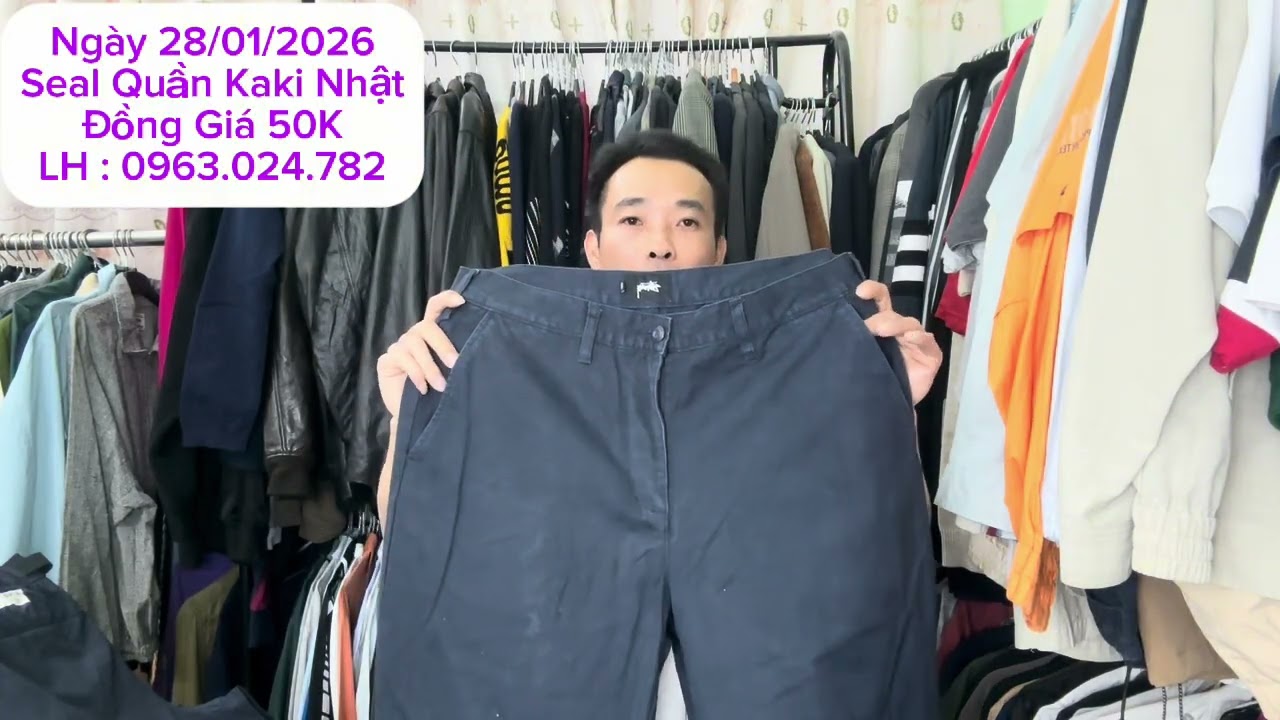 [28|1] QUẦN KAKI LAO ĐỘNG NHẬT | ĐỒNG GIÁ 50K | MUA 2 QUẦN MIỄN SHIP | LH : 0963.024.782