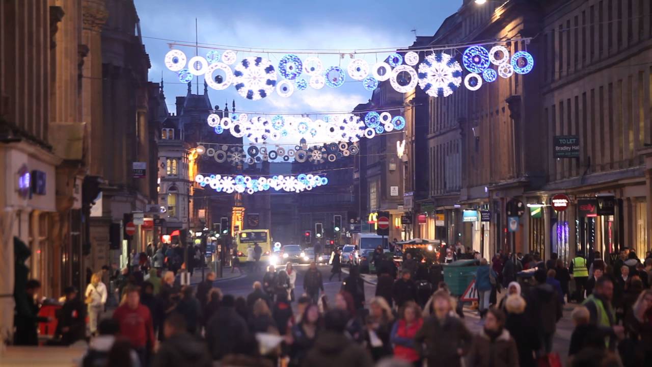Grainger Town Christmas Lights
